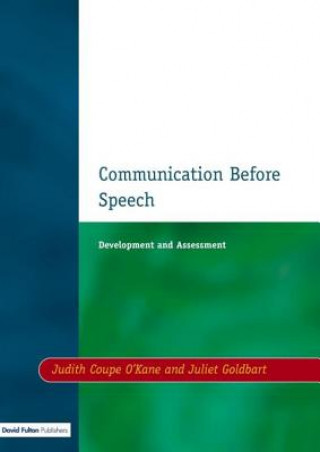 Knjiga Communication Before Speech Judith Coupe O´Kane
