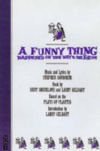 Carte Funny Thing Happened on the Way to the Forum Stephen Sondheim