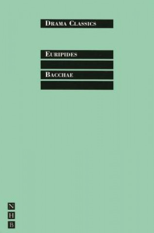 Könyv Bacchae Euripides