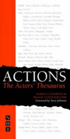 Könyv Actions: The Actors' Thesaurus Marinda Caldarone