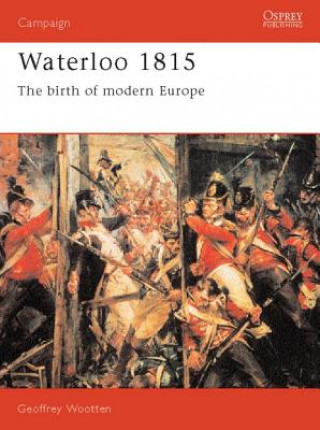 Carte Waterloo 1815 Geoffrey Wootten