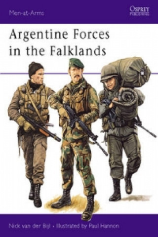 Carte Argentine Forces in the Falklands Nicholas Van der Biji