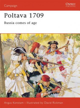 Kniha Poltava 1709 Angus Konstam
