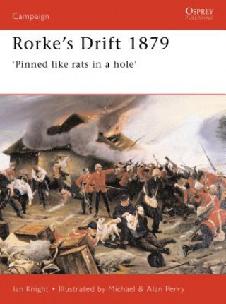 Carte Rorke's Drift 1879 Angus Konstam