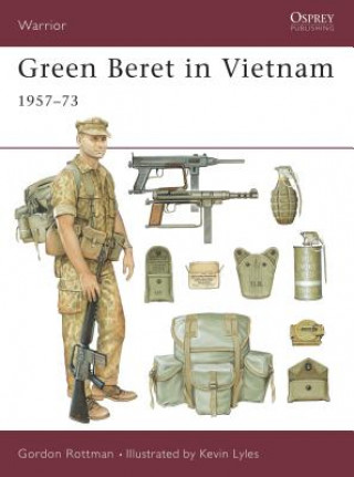 Kniha Green Beret in Vietnam Gordon L. Rottman