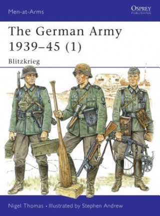 Könyv German Army 1939-45 (1) Nigel Thomas
