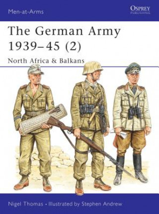 Könyv German Army 1939-45 (2) Nigel Thomas