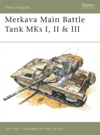Carte Merkava Main Battle Tank MKs I, II & III Samuel Katz