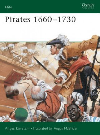 Carte Pirates 1660-1730 Angus Konstam