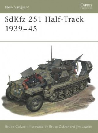 Carte SdKfz 251 Half-Track 1939-45 Culver