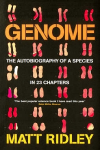 Kniha Genome Matt Ridley
