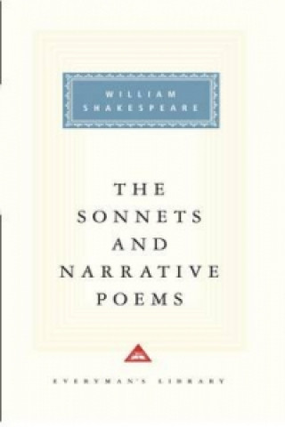 Kniha Sonnets And Narrative Poems William Shakespeare