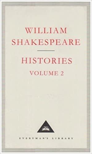 Kniha Histories Volume 2 William Shakespeare