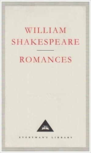 Carte Romances William Shakespeare