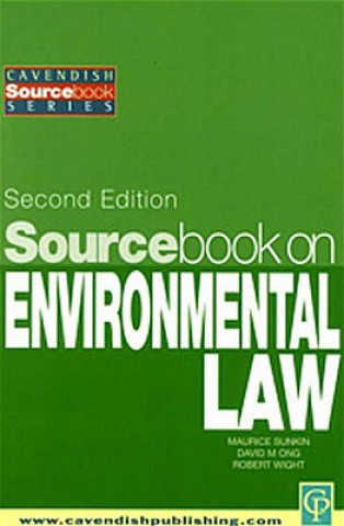 Kniha Sourcebook on Environmental Law David Ong