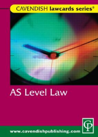 Książka Cavendish: AS Level Lawcard Routledge-Cavendish