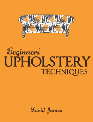 Kniha Beginners' Upholstery Techniques David James