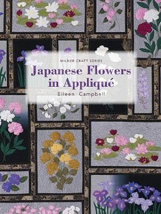 Book Japanese Flowers in Applique Eileen Campbell