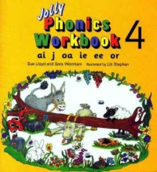 Kniha Jolly Phonics Workbook 4 Sue Lloyd