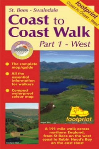 Tiskovina Coast to Coast Walk Footprint