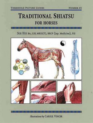 Kniha Traditional Shiatsu for Horses Sue Hix