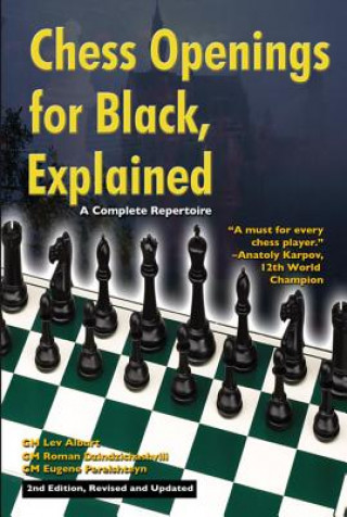 Carte Chess Openings for Black, Explained Lev Alburt