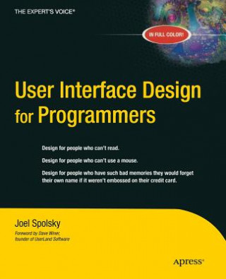 Książka User Interface Design for Programmers Joel Spolsky