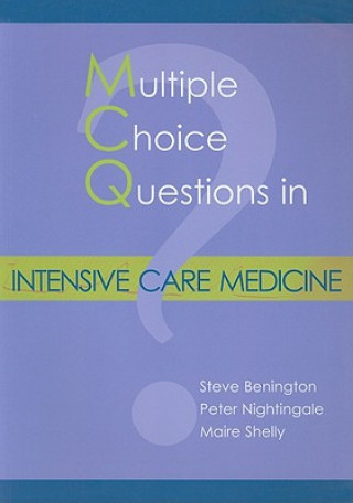 Könyv MCQs in Intensive Care Medicine Steve Benington