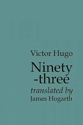 Kniha Ninety-three Victor Hugo