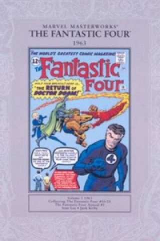 Carte Marvel Masterworks: The Fantastic Four 1963 Stan Lee