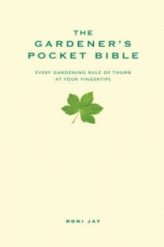 Libro Gardener's Pocket Bible Roni Jay