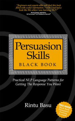 Kniha Persuasion Skills Black Book Rintu Basu