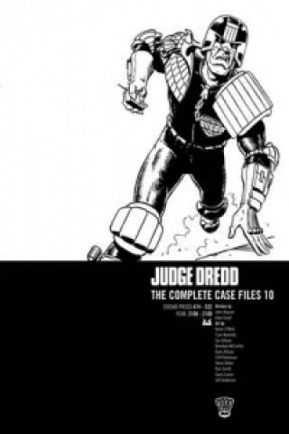 Kniha Judge Dredd: The Complete Case Files 10 John Wagner