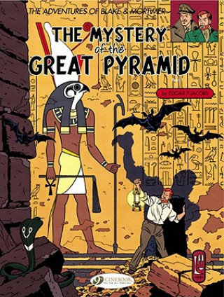 Carte Blake & Mortimer 2 -  The Mystery of the Great Pyramid Pt 1 Edgar Jacobs