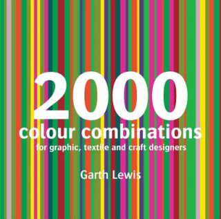 Kniha 2000 Colour Combinations Garth Lewis