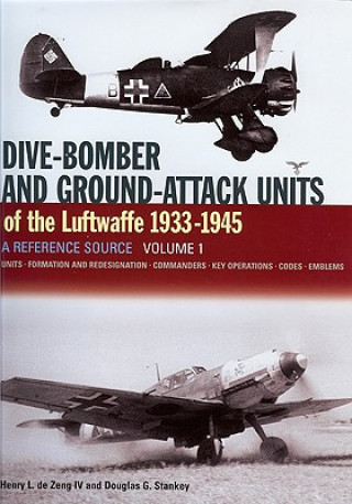 Kniha Dive Bomber and Ground Attack Units of the Luftwaffe 1933-45 HenryL deZengIV