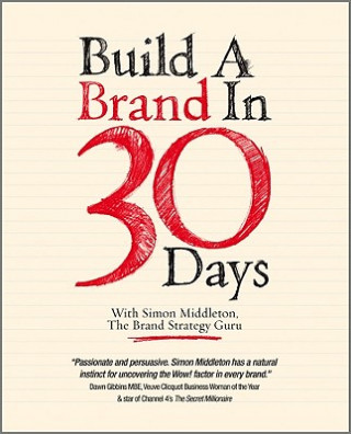 Kniha Build a Brand in 30 Days Simon Middleton