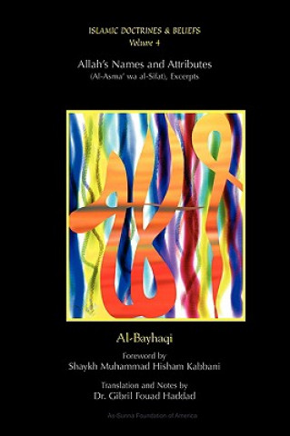 Kniha Allah's Names and Attributes Imam Al-Bayhaqi