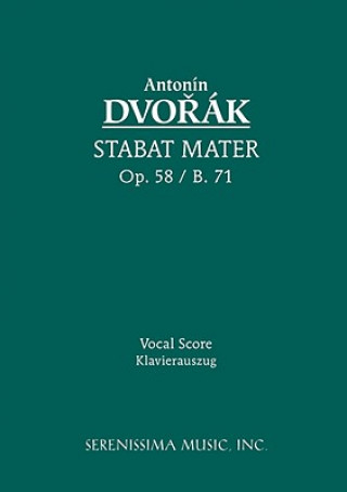 Könyv Stabat Mater Antonín Dvořák