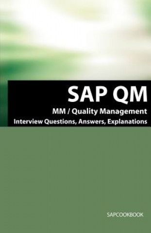 Kniha SAP QM Interview Questions, Answers, Explanations Terry Sanchez