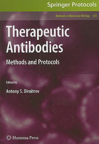 Könyv Therapeutic Antibodies Antony Dimitrov