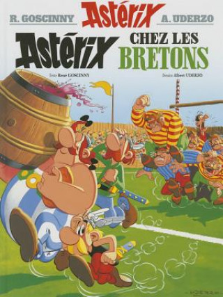 Kniha Asterix chez les Bretons René Goscinny