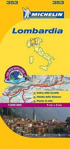 Prasa Lombardia - Michelin Local Map 353 