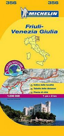 Könyv Friuli Venezia Giulia Michelin