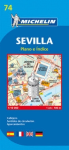 Prasa Sevilla - Michelin City Plan 74 