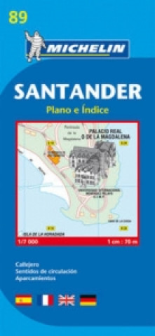 Book Map 9089 Santander Michelin