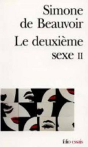 Könyv Le Deuxieme Sexe. Tome 2 Simone de Beauvoir