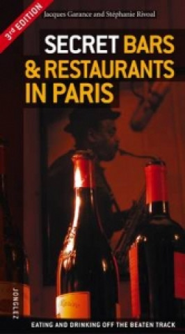 Carte Secret Bars and Restaurants in Paris Jonglez