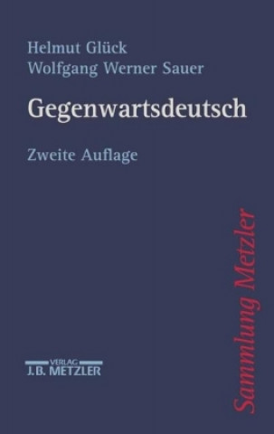 Buch Gegenwartsdeutsch Helmut Gluck