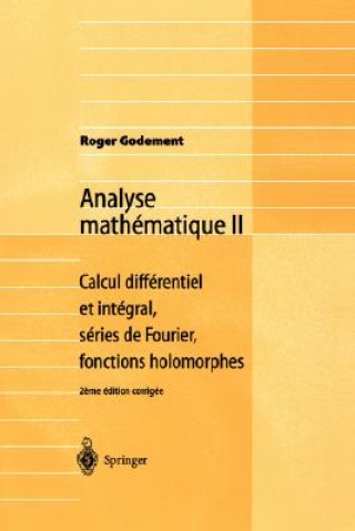 Knjiga Analyse mathematique II Roger Godement